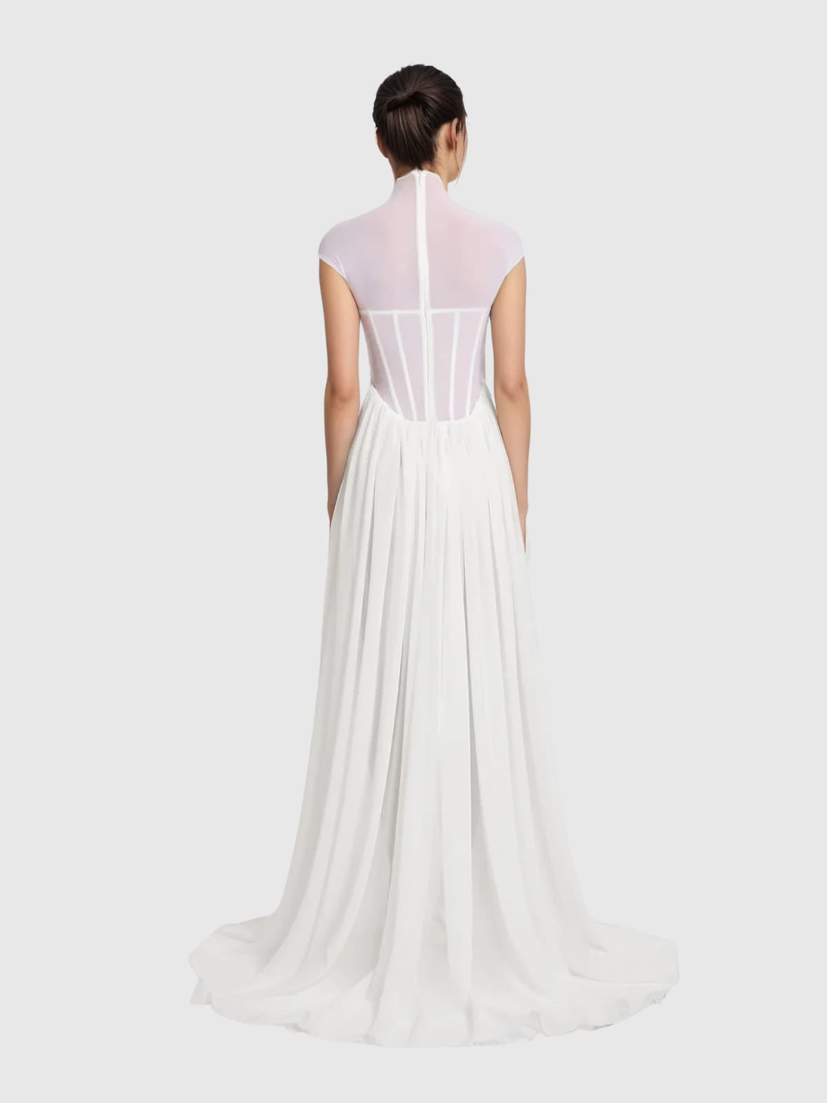 Karam Sleeveless Corset Maxi Dress